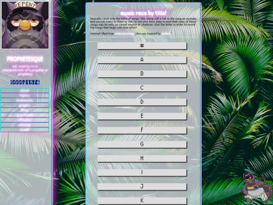 musicrecs screenshot