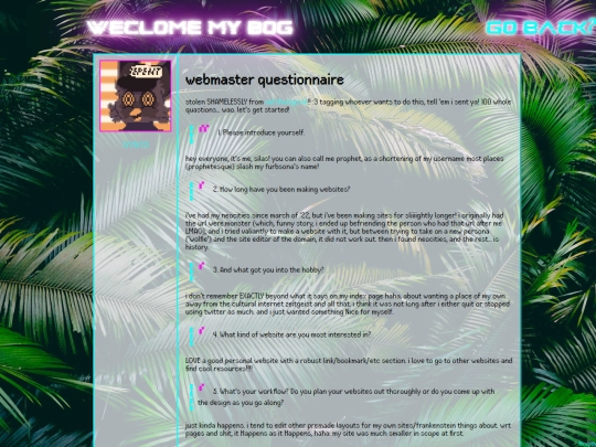 posts/webmasterquestionnaire screenshot