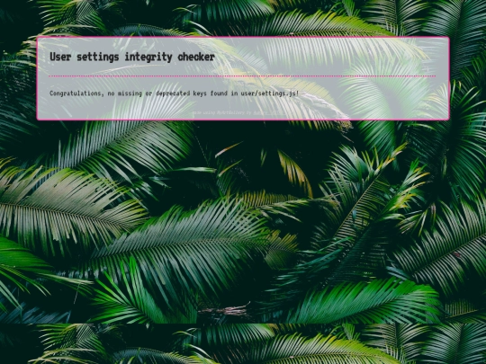 prophetgallery/settingsChecker screenshot