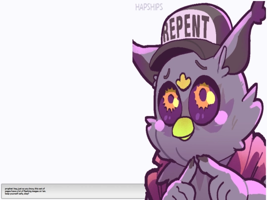 warning screenshot