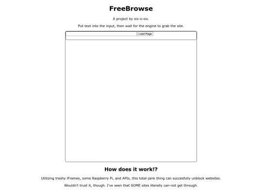 FreeBrowse screenshot