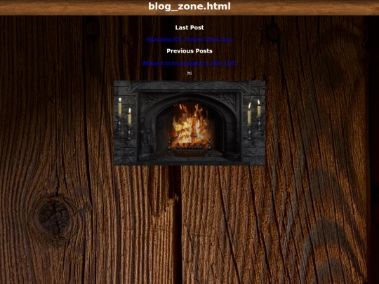 blog screenshot