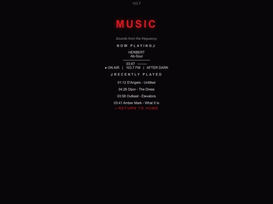 music screenshot