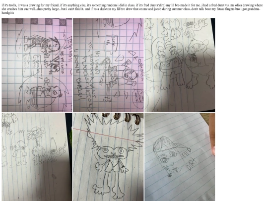 pictures/photography/drawings screenshot