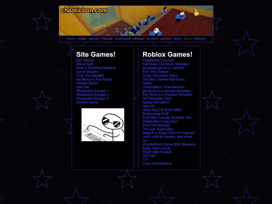 games screenshot