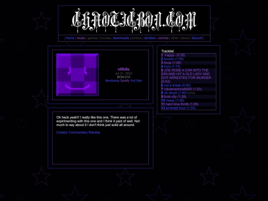 music/n00dle screenshot