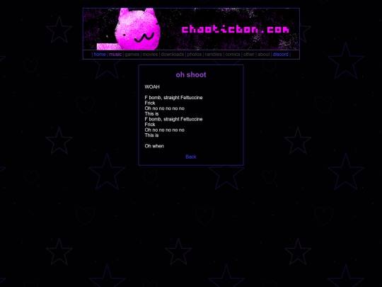 music/n00dle/ohshootlyrics screenshot