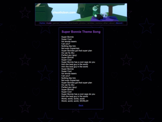 music/plush-shenanagins/superbonnielyrics screenshot