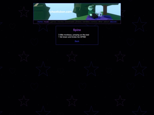 music/waffles/spinelyrics screenshot