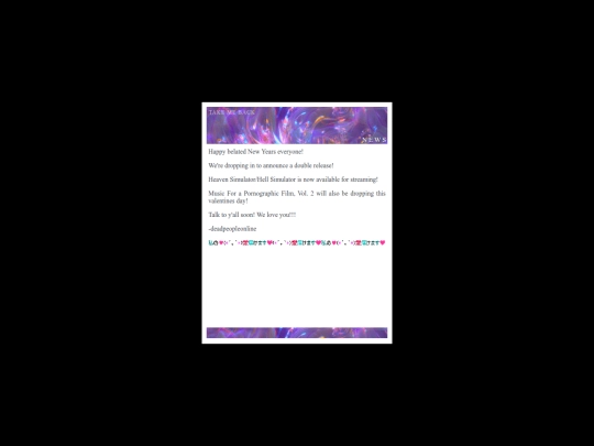 News screenshot