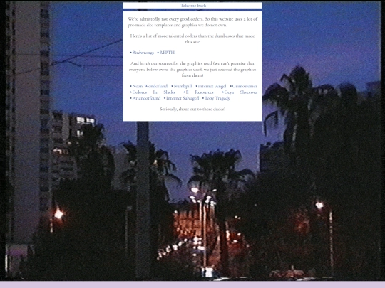 credits screenshot