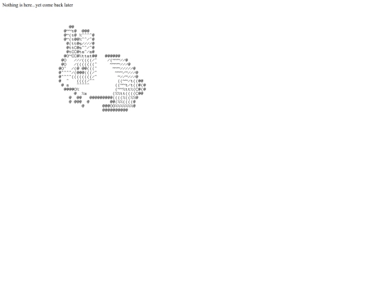 holdoverpage screenshot