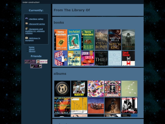 library screenshot