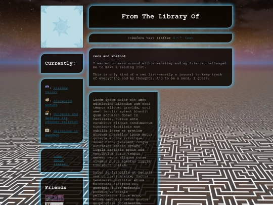 test-page screenshot