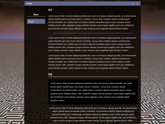 tester screenshot