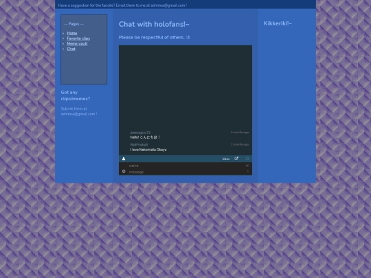 chat screenshot