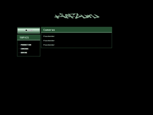 cameras screenshot