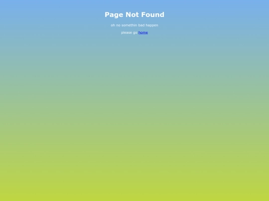 not_found screenshot
