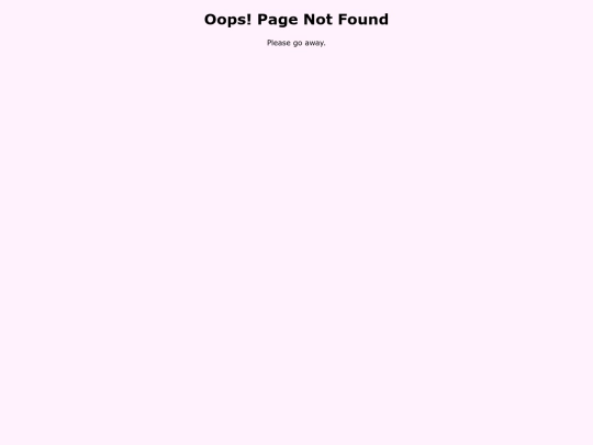not_found screenshot