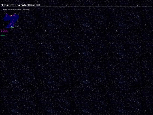 writings screenshot