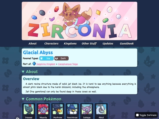 kingdoms/sapphire/glacial-abyss screenshot