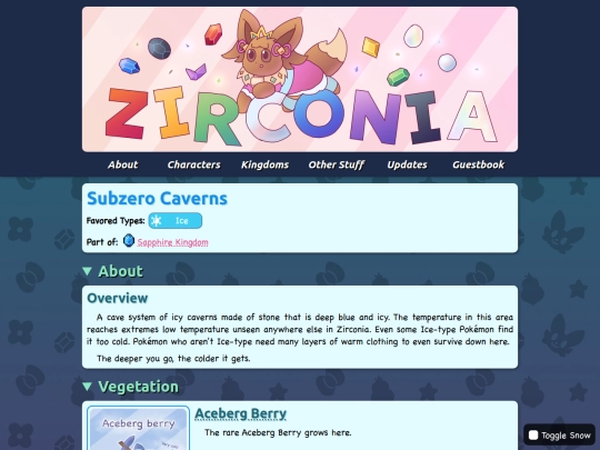 kingdoms/sapphire/subzero-caverns screenshot
