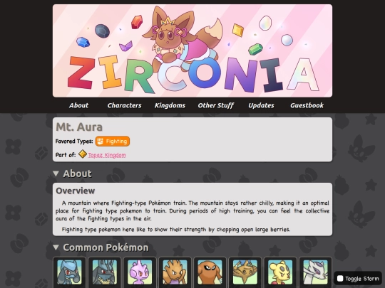 kingdoms/topaz/mt-aura screenshot