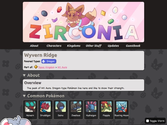 kingdoms/topaz/wyvern-ridge screenshot