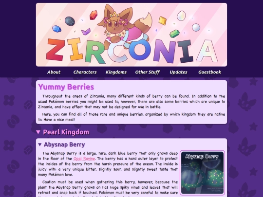 stuff/berries screenshot
