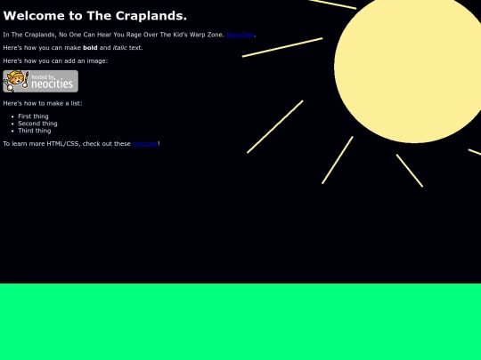 craplands screenshot