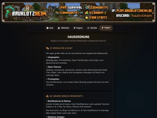 regeln screenshot