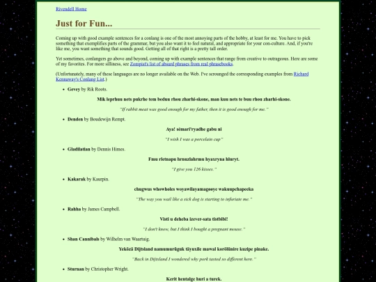 conlangs/just-for-fun screenshot