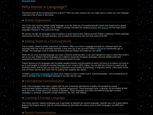 conlangs/reasons screenshot