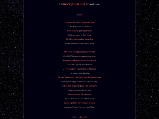 hall-of-fire/tales/beowulf-transcription screenshot