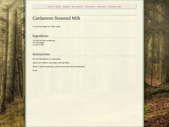 kitchen/cardamom-steamed-milk screenshot
