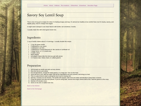kitchen/soy-lentil-soup screenshot
