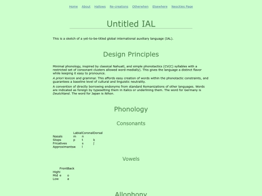 library/conlangs/interlanguage-1 screenshot