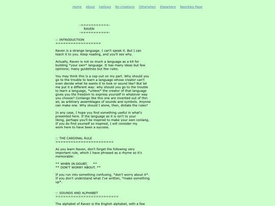 library/conlangs/raven screenshot