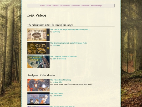 library/lotr-videos screenshot