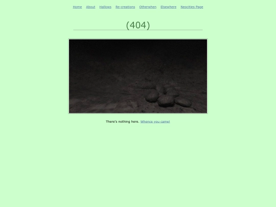 not_found screenshot