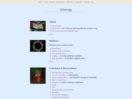 sitemap screenshot