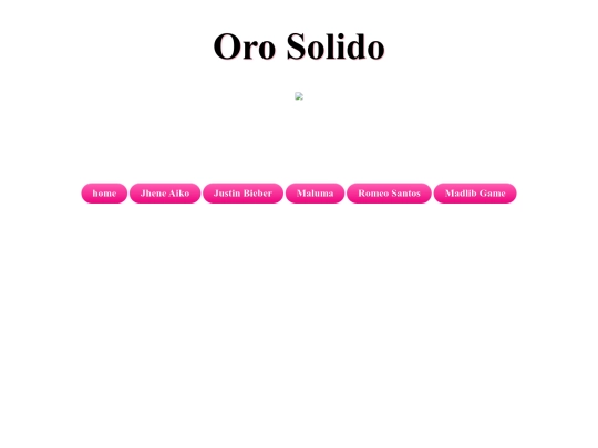 Project.html/orosolido screenshot