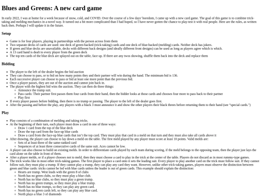 Games/bluesandgreens screenshot