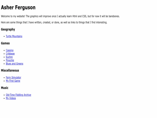 index screenshot