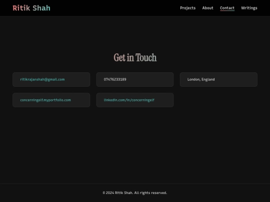 contact screenshot