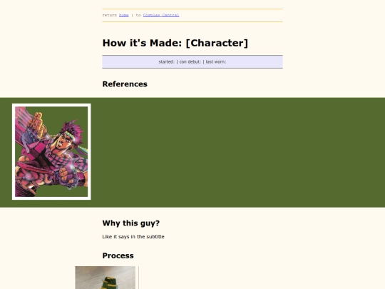 cos/template screenshot