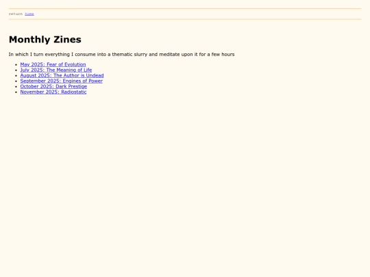 zines screenshot