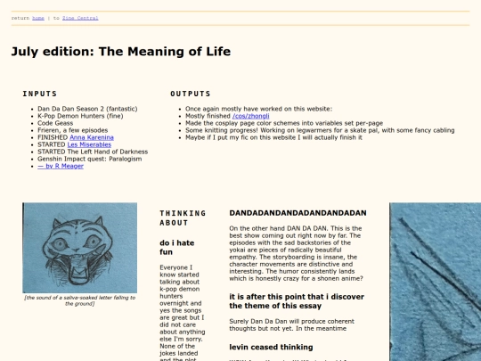 zines/layout-testing screenshot