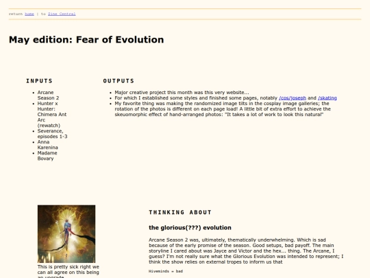 zines/may-evolution screenshot
