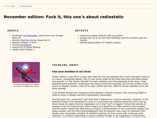 zines/november-radiostatic screenshot